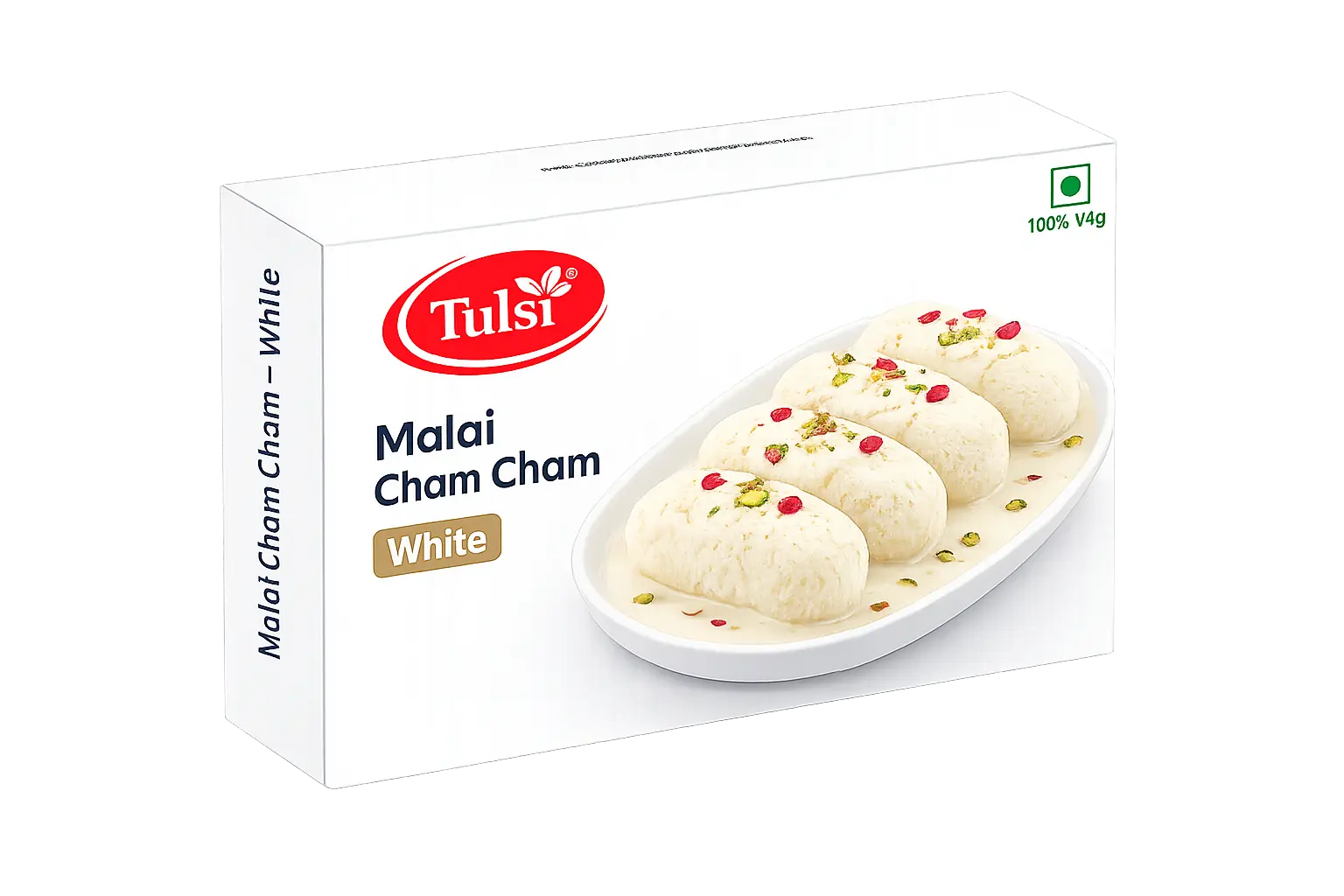 Malai Cham Cham — White